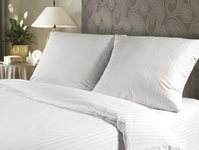 Простынь белая 150х235 см Cotton Linne 41