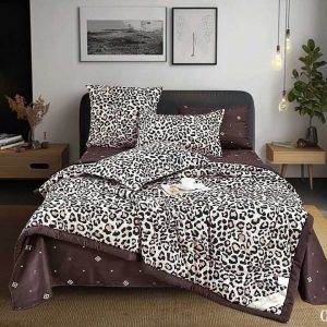 Комплект + ОДЕЯЛО Borsa 5737 leopard