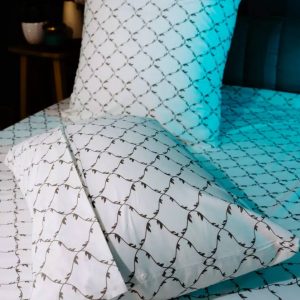 Постельное бельё на резинке Aura textile 351