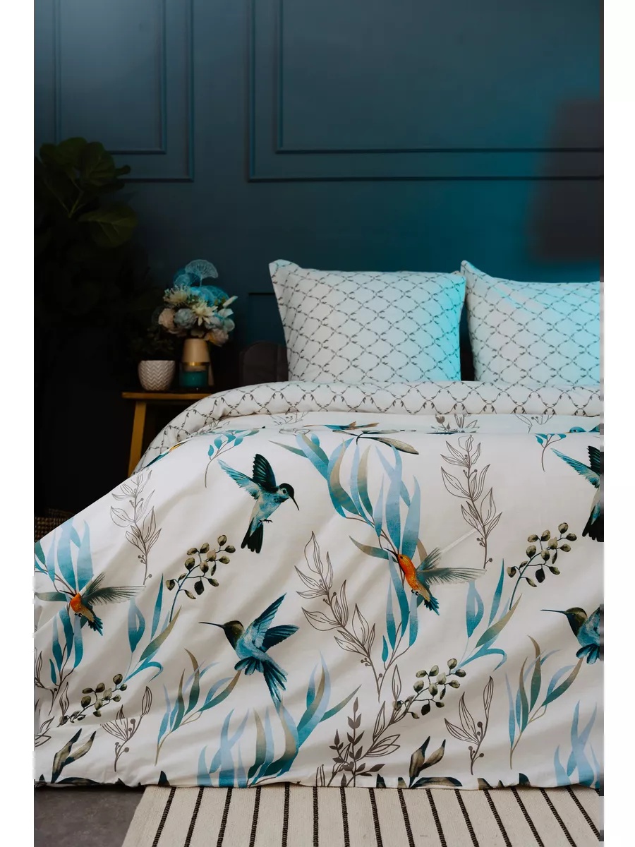 Постельное бельё на резинке Aura textile 351